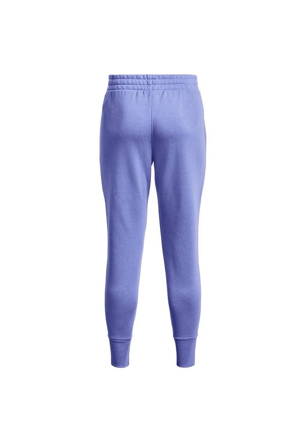 Under Armour - Spodnie Do Joggingu Damskie Polar Rival. Kolor: fioletowy. Materiał: polar. Sport: bieganie