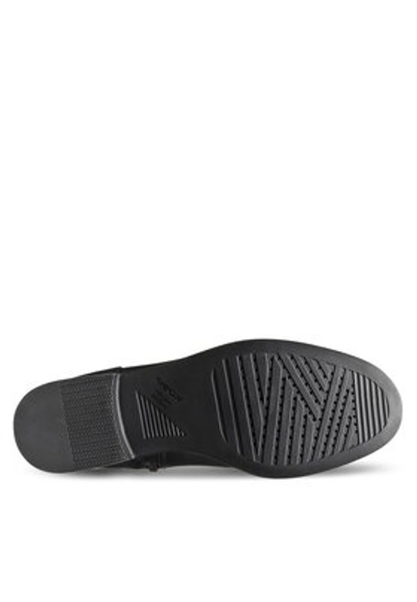 Geox Oficerki D Camexia Np Abx D566WB 00043 C9999 Czarny. Kolor: czarny. Materiał: skóra