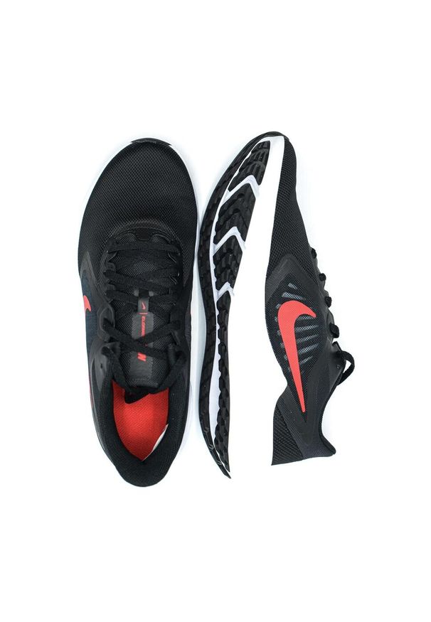 Nike Downshifter 10, Czarny. Kolor: wielokolorowy, czarny. Materiał: materiał, syntetyk, tkanina. Model: Nike Downshifter