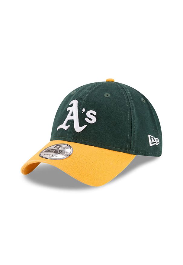 Czapka z daszkiem New Era MLB Oakland Athletics. Kolor: zielony. Styl: casual