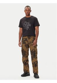 G-Star RAW - G-Star Raw Spodnie materiałowe R-3N D25224-D553 Zielony Straight Fit. Kolor: zielony. Materiał: bawełna