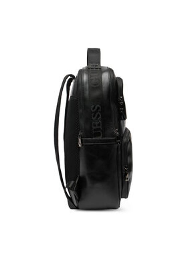 Guess Plecak HMBOCA P5445 Czarny. Kolor: czarny. Materiał: skóra
