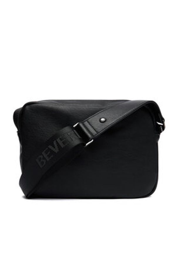 Beverly Hills Polo Club Torebka C-BHPC-L-012-08 Czarny. Kolor: czarny. Materiał: syntetyk, materiał