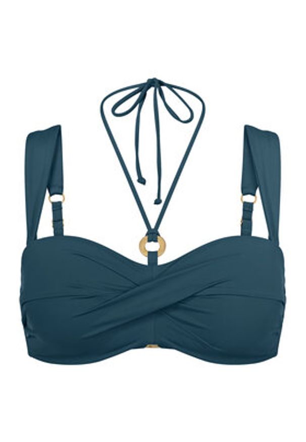 Triumph Góra od bikini Summer Twist 10222253 Granatowy. Kolor: niebieski. Materiał: syntetyk