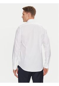 Calvin Klein Koszula Non Iron Tonal Strct Slim Shirt K10K113848 Biały Regular Fit. Kolor: biały. Materiał: bawełna #3