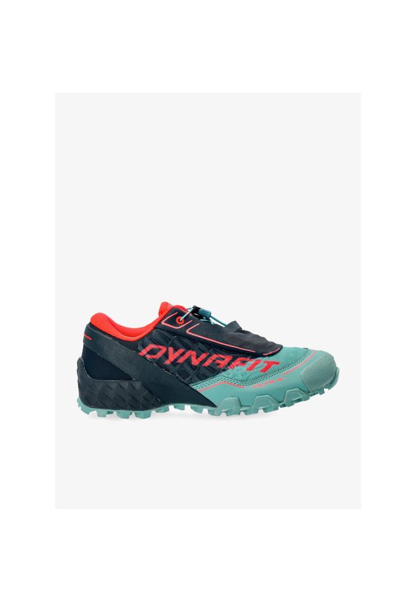 Buty do biegania damskie Dynafit Feline SL. Kolor: zielony, niebieski, wielokolorowy