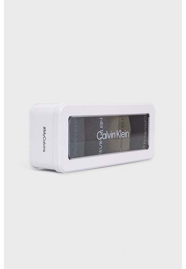 Calvin Klein Skarpetki (4-pack) męskie kolor granatowy. Kolor: niebieski