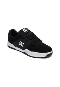 DC Shoes - Skórzane buty dla Mężczyzn CENTRAL Czarny. Kolor: szary. Materiał: skóra, guma, tkanina #1