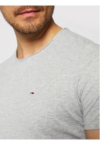 Tommy Jeans T-Shirt Jaspe DM0DM09586 Szary Slim Fit. Kolor: szary. Materiał: bawełna, syntetyk #4