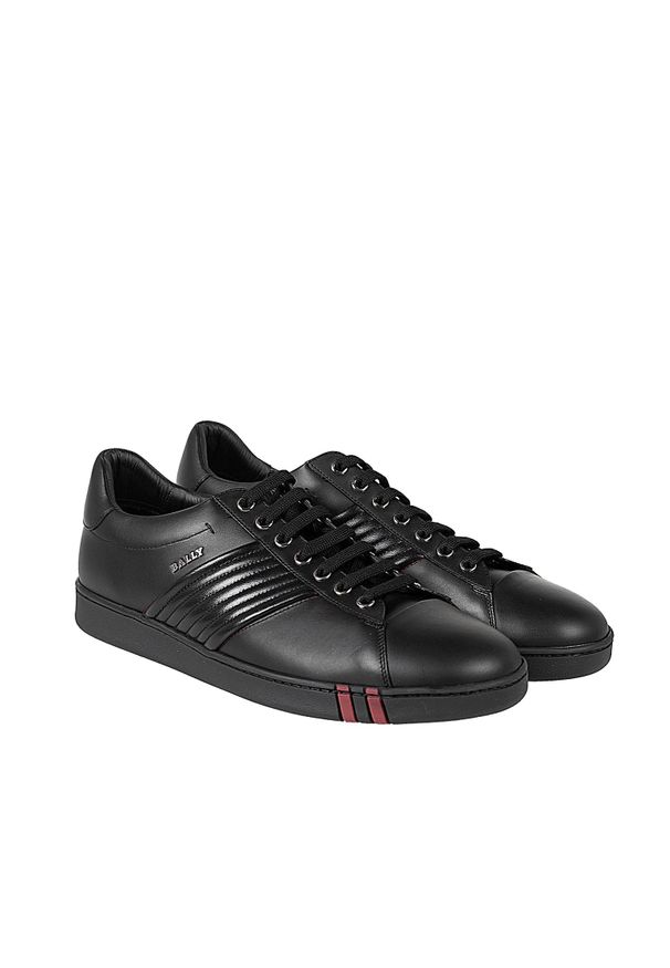 Bally Sneakersy "Wilkam" | 623702005 | Wilkam | Mężczyzna | Czarny. Kolor: czarny. Materiał: skóra