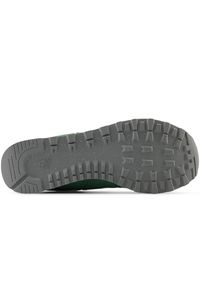 Buty unisex New Balance U574ESA – zielone. Okazja: na co dzień. Kolor: zielony. Materiał: guma, skóra, zamsz. Szerokość cholewki: normalna. Wzór: aplikacja. Model: New Balance 574 #4