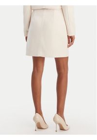 Morgan Spódnica trapezowa 261-JIKTORY Beżowy Regular Fit. Kolor: beżowy. Materiał: syntetyk #5
