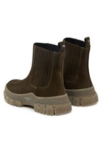 Weekend Max Mara Sztyblety 2525796035600 Brązowy. Kolor: brązowy. Materiał: zamsz, skóra #5