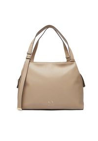 Armani Exchange Torebka XW002603 AF19902 U6223 Beżowy. Kolor: beżowy. Materiał: skórzane #1