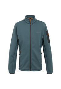 Regatta - Męska Kurtka Aldean Full Zip Soft Shell Jacket. Kolor: szary, niebieski, wielokolorowy