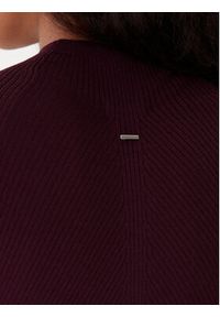 BOSS Golf Foliora 50549166 Fioletowy Slim Fit. Typ kołnierza: golf. Kolor: fioletowy. Materiał: wełna #2