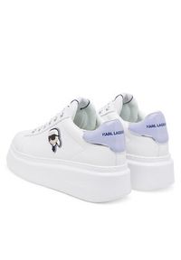 Karl Lagerfeld - KARL LAGERFELD Sneakersy Anakapri KL63530N Biały. Kolor: biały. Materiał: skóra #5