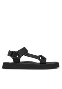 Quiksilver Sandały 808417 Czarny. Kolor: czarny. Materiał: materiał #1