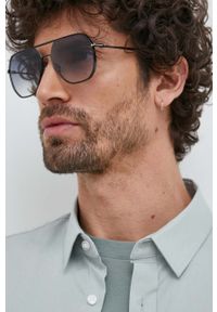 Tom Ford okulary przeciwsłoneczne męskie kolor czarny. Kolor: czarny #1
