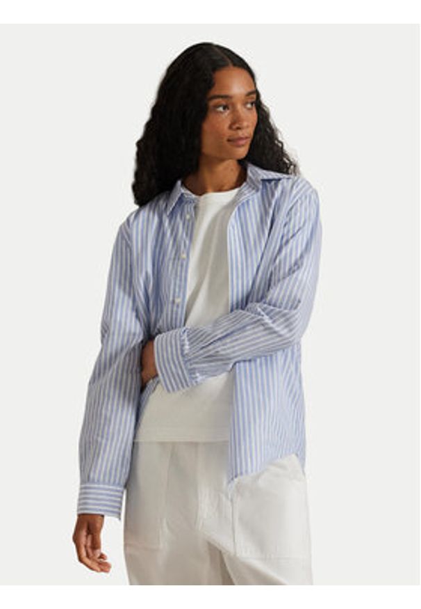 Polo Ralph Lauren Koszula 211971514503 Błękitny Classic Fit. Typ kołnierza: polo. Kolor: niebieski. Materiał: bawełna