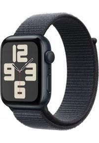 APPLE - Smartwatch Apple Apple Watch SE OLED 44 mm Cyfrowy 368 x 448 px Ekran dotykowy Granatowy (marynarski) Wi-Fi GPS. Rodzaj zegarka: smartwatch. Kolor: niebieski