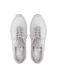 Rieker Sneakersy N4351-80 Biały. Kolor: biały. Materiał: skóra #3