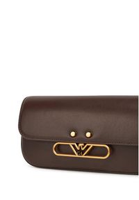 Emporio Armani Torebka EW001212 AF14786 U6027 Brązowy. Kolor: brązowy. Materiał: skórzane #5