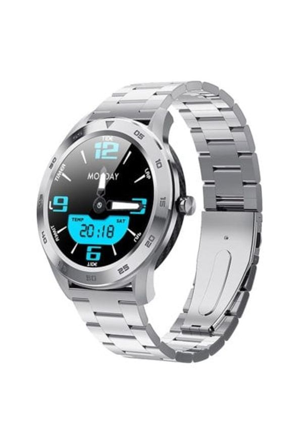 Smartwatch GARETT GT22S Srebrny. Rodzaj zegarka: smartwatch. Kolor: srebrny