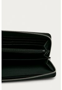 Calvin Klein - Portfel. Kolor: czarny. Materiał: materiał. Wzór: gładki #3