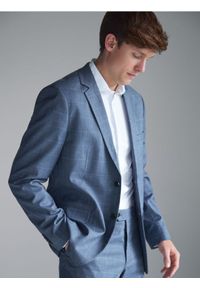 Reserved - Koszula slim fit - biały. Kolor: biały. Materiał: dzianina. Wzór: gładki #1