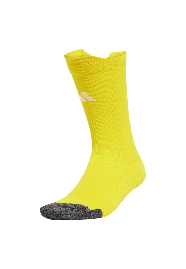 Adidas - Skarpetki adidas Crew Performance. Kolor: żółty, biały, wielokolorowy. Sport: piłka nożna, fitness