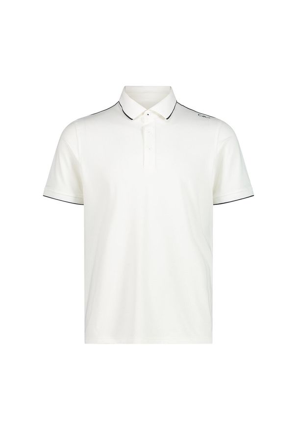 Polo CMP. Typ kołnierza: polo. Kolor: biały, wielokolorowy, czarny