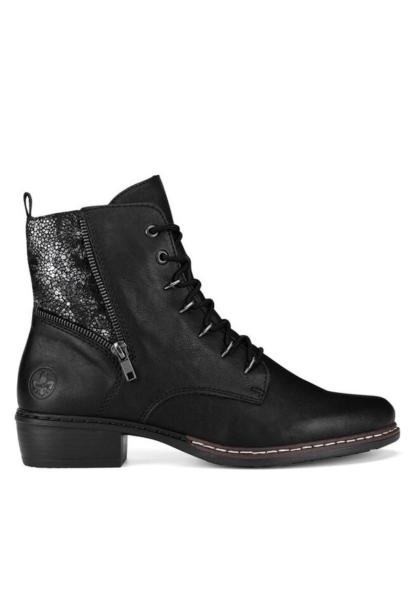 Trzewiki Rieker. Kolor: czarny