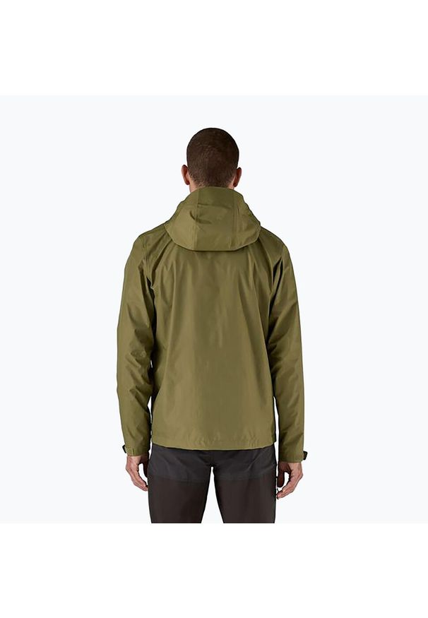 Kurtka przeciwdeszczowa męska Patagonia Torrentshell 3L Rain. Kolor: zielony