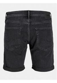Jack & Jones - Jack&Jones Szorty jeansowe Jjirick 12250177 Czarny Regular Fit. Kolor: czarny. Materiał: bawełna #8