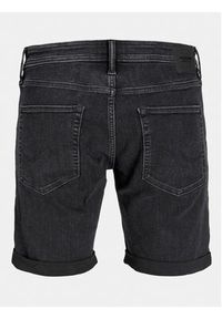 Jack & Jones - Jack&Jones Szorty jeansowe Jjirick 12250177 Czarny Regular Fit. Kolor: czarny. Materiał: bawełna #5