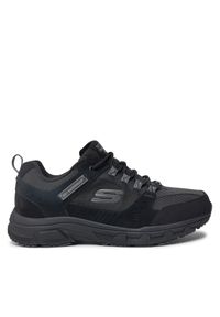 skechers - Trekkingi Skechers. Kolor: czarny. Sport: turystyka piesza