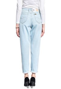 Lee - DAMSKIE SPODNIE JEANSOWE LEE ELASTICATED MOM L30MGGQB