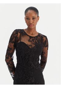 Rinascimento Sukienka koktajlowa CFC0126401003 Czarny Slim Fit. Kolor: czarny. Materiał: syntetyk. Styl: wizytowy #4