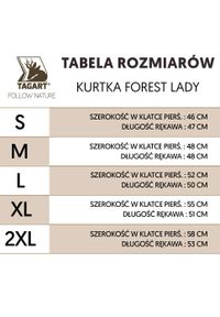 TAGART - Kurtka myśliwska damska Forest Lady Softshell z membraną. Kolor: zielony. Materiał: softshell