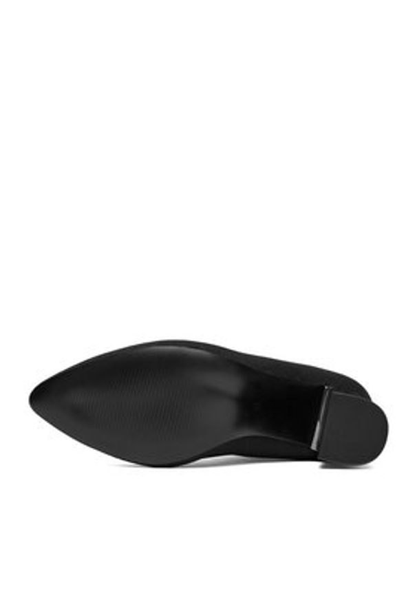 Jenny - JENNY Botki CEO-R25AW0416 Czarny. Kolor: czarny. Materiał: materiał