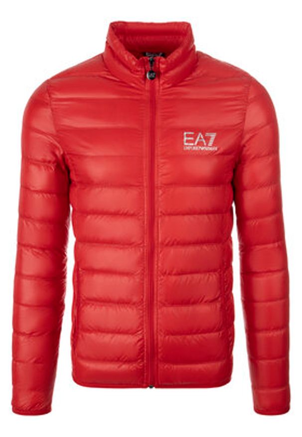 EA7 Emporio Armani Kurtka puchowa 8NPB01 PN29Z 1451 Czerwony Regular Fit. Kolor: czerwony. Materiał: syntetyk, puch