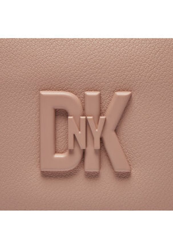 DKNY Torebka Seventh Avenue Sm Ca R33EKY31 Beżowy. Kolor: beżowy. Materiał: skórzane
