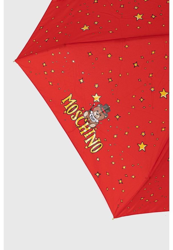 MOSCHINO - Moschino - Parasol. Kolor: czerwony
