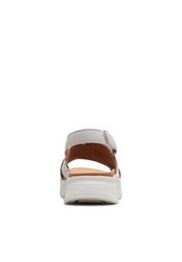 Clarks Sandały DashLite Wish 26171949 Beżowy. Kolor: beżowy. Materiał: skóra #7