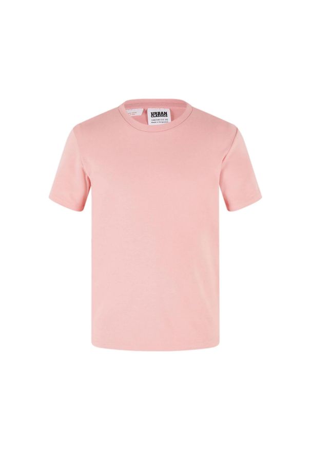 Urban Classics - T-shirt Dla Dziewczynki Jersey Rozciągliwa. Kolor: różowy. Materiał: jersey. Sport: turystyka piesza