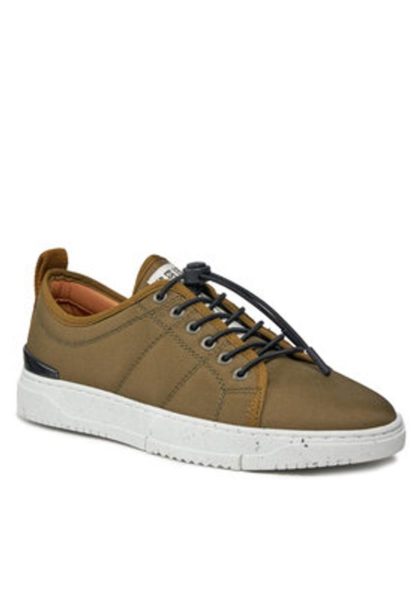 Ted Baker Sneakersy Oliver 259987 Khaki. Kolor: brązowy. Materiał: materiał