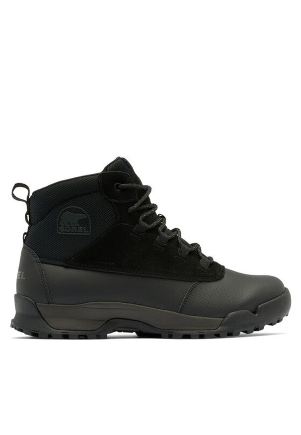 sorel - Sorel Trekkingi Buxton Lite Lace Plus Wp 2084871010 Czarny. Kolor: czarny. Materiał: zamsz, skóra. Sport: turystyka piesza