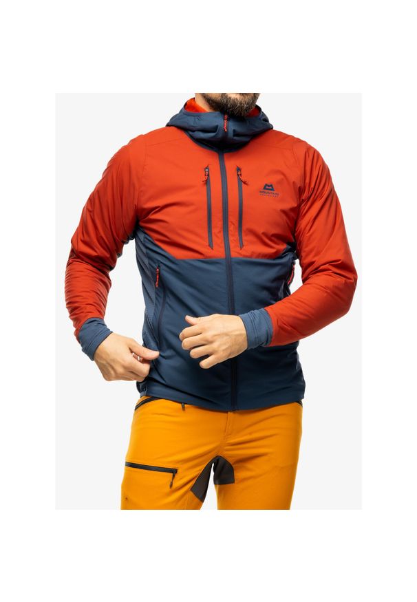 MOUNTAIN EQUIPMENT - Kurtka skiturowa męska Mountain Equipment Switch Pro Hooded Jacket. Kolor: czerwony. Sport: turystyka piesza