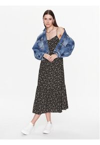 Pepe Jeans Sukienka codzienna Pey PL953300 Kolorowy Regular Fit. Okazja: na co dzień. Materiał: wiskoza. Wzór: kolorowy. Typ sukienki: proste. Styl: casual #4